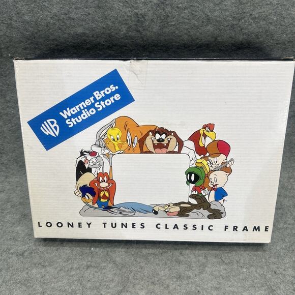NEW VTG 1998 Warner Bros Looney Tunes 4x6 Picture Frame 3D Resin Classic Cartoon - Picture 6 of 13